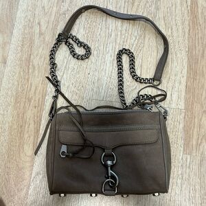 Grey Rebecca Minkoff Crossbody Purse
